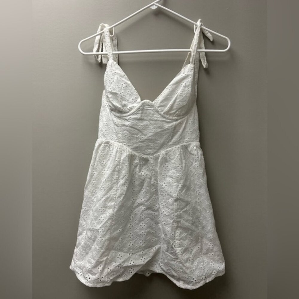 Garage Women’s Floral White Mini Dress
